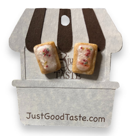 Strawberry Toaster Pastries Earrings