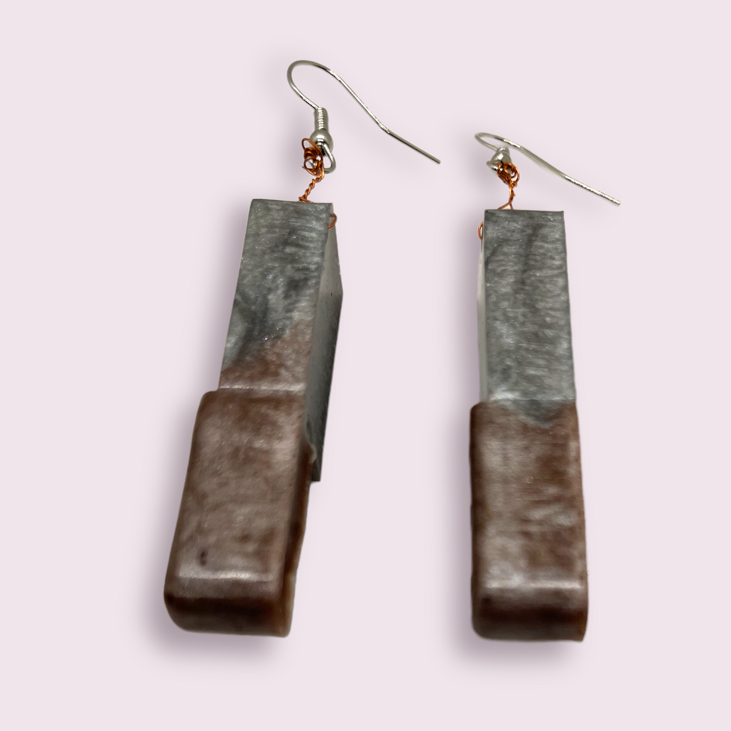 Butcher Knife Resin Earrings