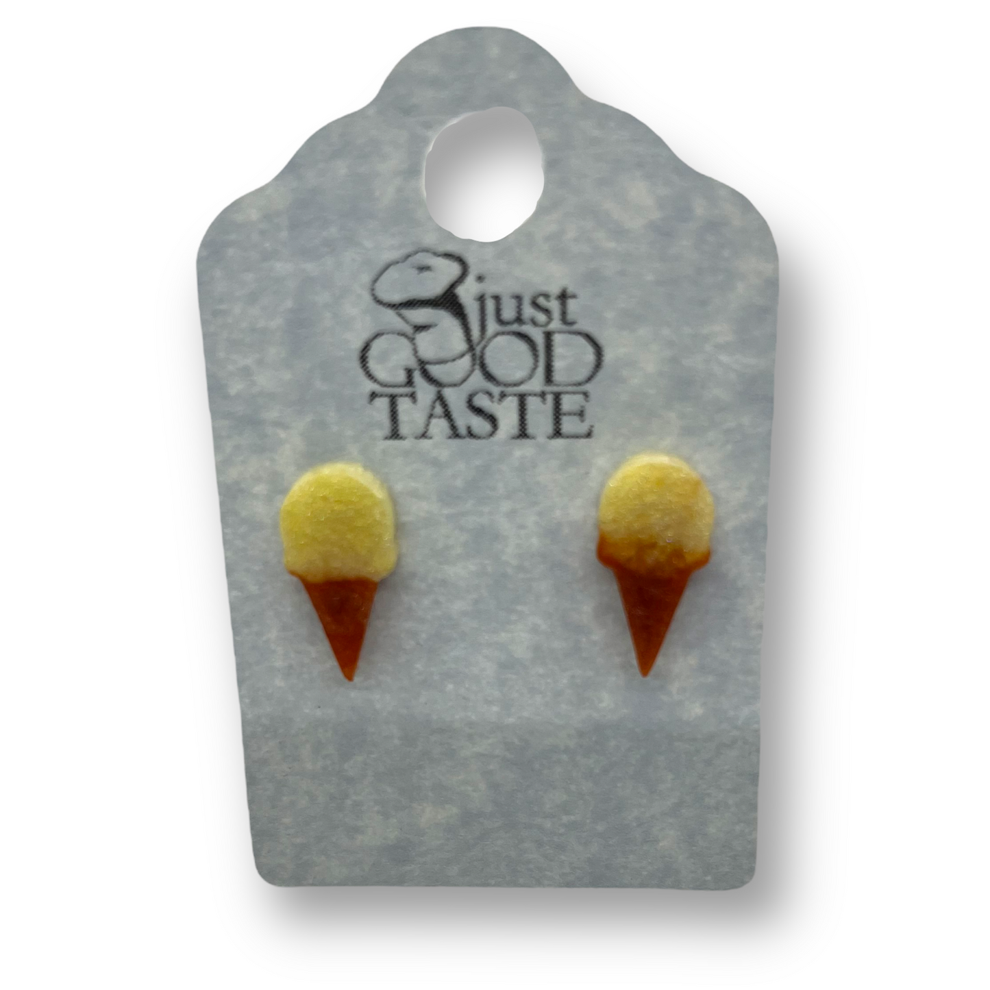 Mini Ice Cream Cone Earrings