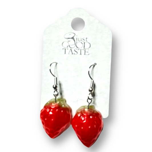 Strawberry Dangle Earrings